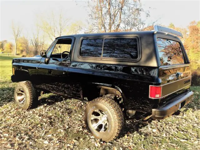 k5 blazer california truck! black & perfect!
