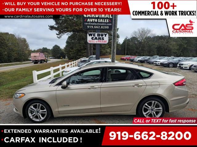 2018 ford fusion hybrid se
