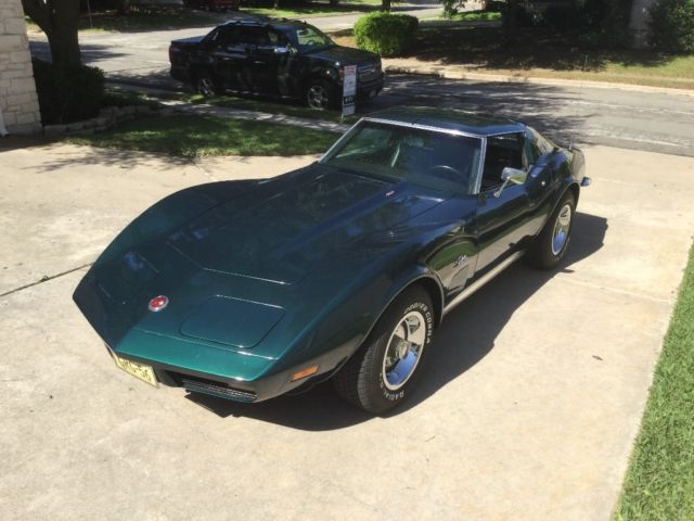 1973 corvette coupe 454 4-speed