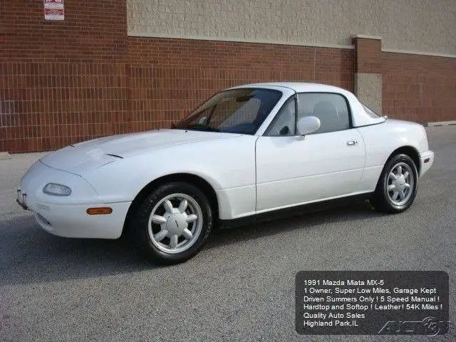 1991 base 2dr convertible used 1.6l i4 16v manual rwd