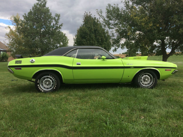 1970 dodge challenger (r/t tribute) with 483 hemi