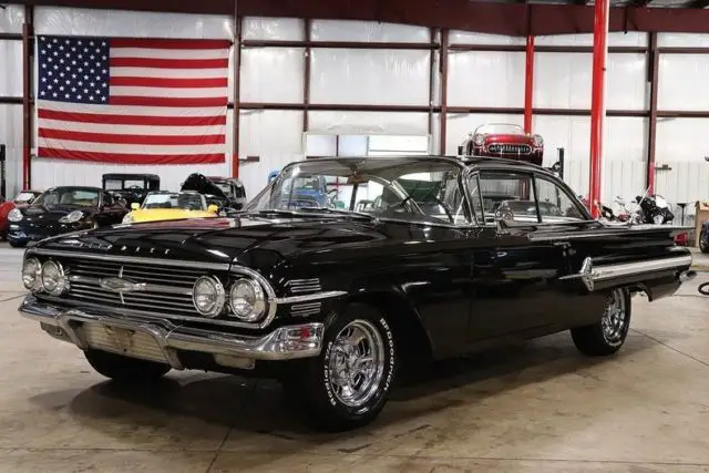 1960 chevrolet impala 73418 miles black coupe 283 v8 automatic