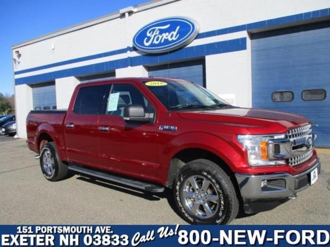 2018 ford f-150 xlt 4x4 xlt 4dr supercrew 5.5 ft. sb for sale in brentwood, new hampshire