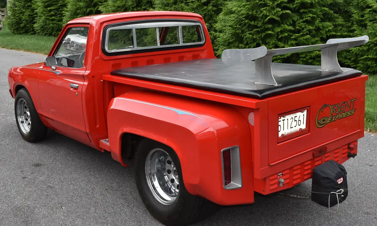 1978 datsun pro street pickup supercharged 350 chevy 9" ford turbo 350 trans ex