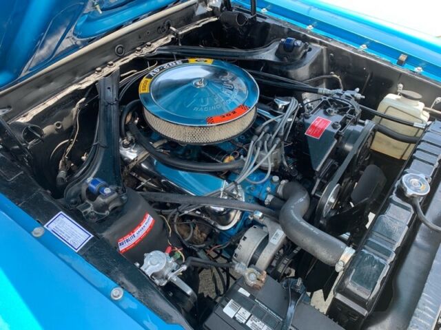1970 ford mustang 2dr conv 96000 miles blue 302ci automatic