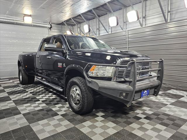 2012 ram 3500 laramie 4wd crew cab dually 8ft bed cummins diesel pickup truck