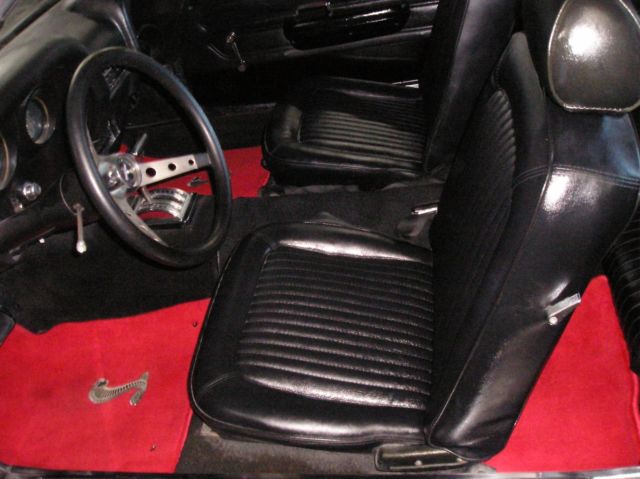 totally stunning 1969 mustang fastback custom! raven black / triple chrome mags!