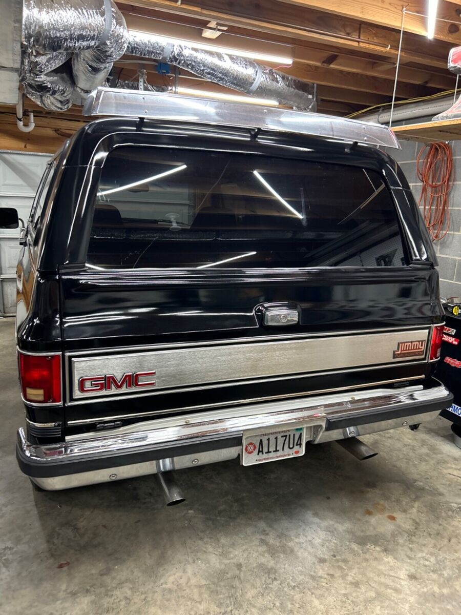 1989 gmc jimmy sle sport utility 4x4, pw, pl, tilt steering, ac