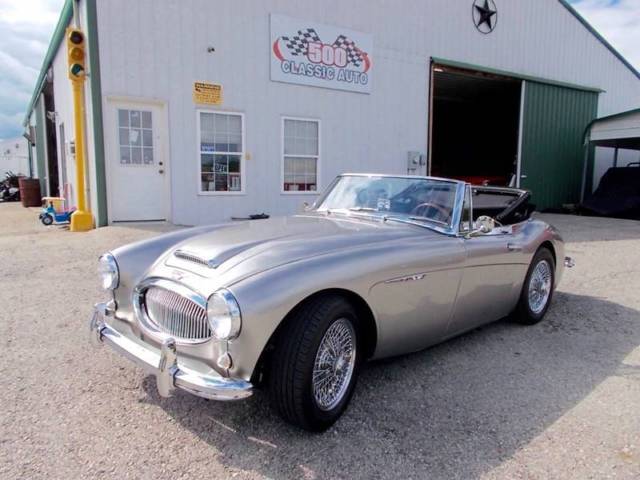 1963 austin healy 3000 mkii roadster convertible 6 cyl 4 speed with od, exc cond
