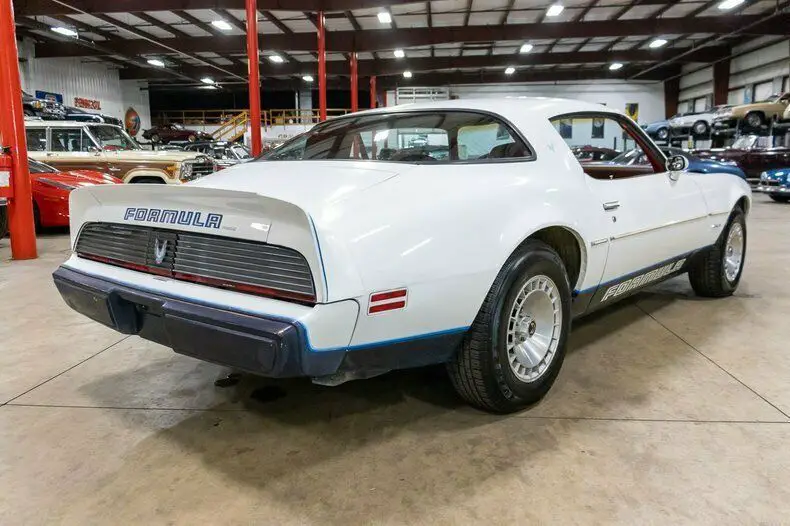 1981 pontiac firebird 78031 miles white coupe 305ci v8 4-speed manual