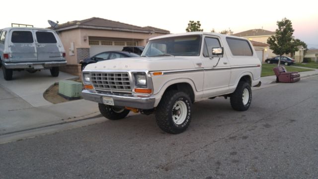 1979 ford bronco ranger barn find !! ford 9 inch rear, dana 44 front