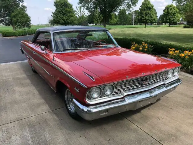 1963 1/2 ford galaxie fastback in excellent condition
