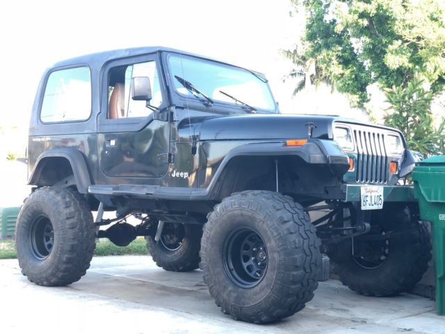 1993 jeep wrangler yj trail ready heavily upgraded 8" soa lift 36" tires dana 44