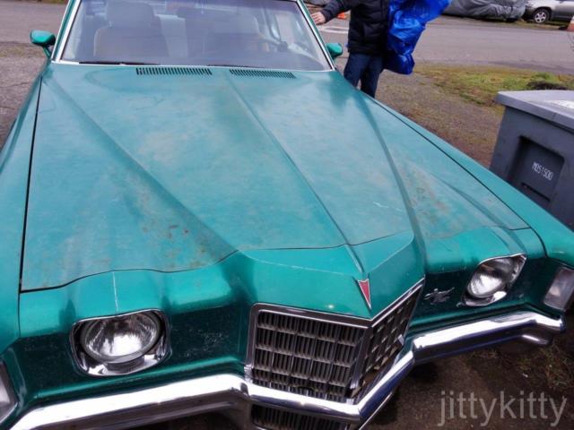 1972 pontiac grand prix j model 455 v-8 stock auto trans / all power