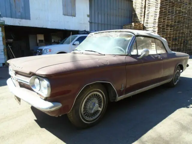 1964 chevrolet corvair monza convertible project car for restoration no reserve