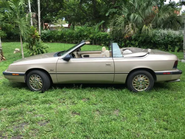 chrysler le baron lx. original classic. low miles