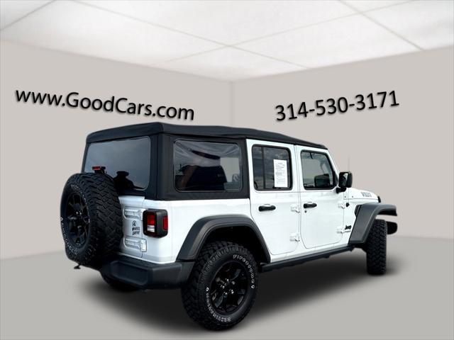2021 jeep wrangler willys