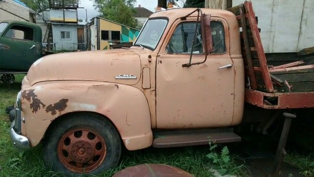 1948 gmc 1 ton truck chevy pickup rat rod project vehicle 1949 1950 47-53