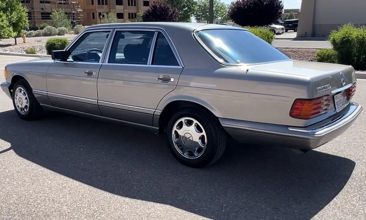 1989 mercedes-benz 500-series brown sel