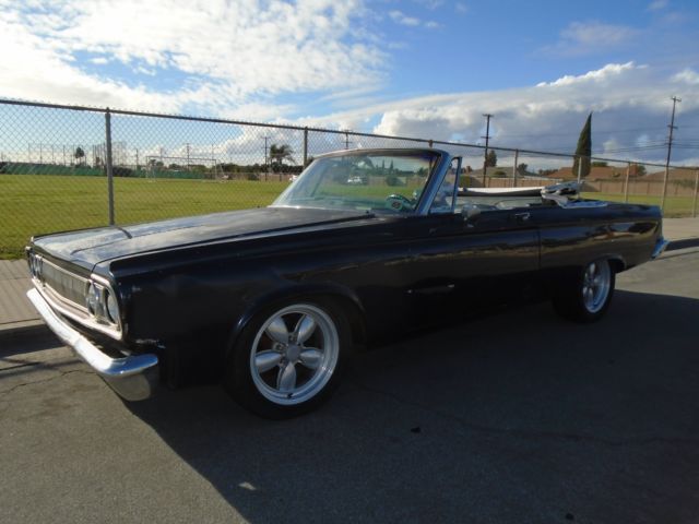 1965 dodge coronet 500 convertible very dry rust free ca car 413 eng buckets