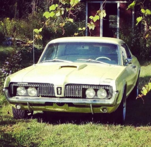 1967 mercury cougar base model