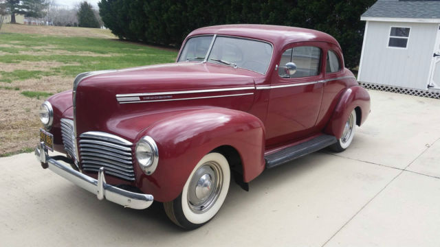 1941 hudson commodore coupe classic hot rod street rat cruiser original