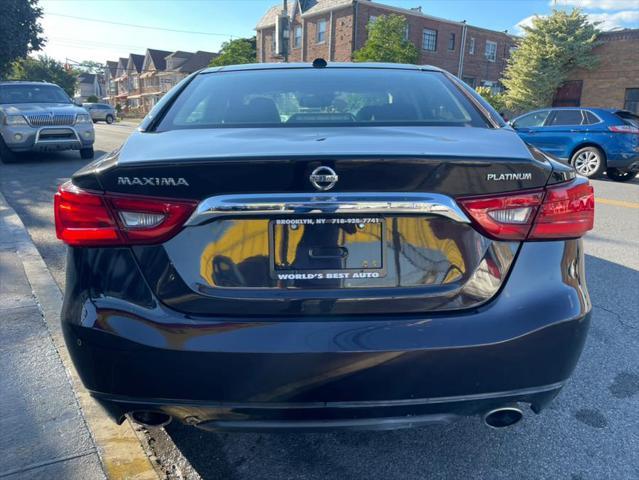 2016 nissan maxima 3.5 platinum
