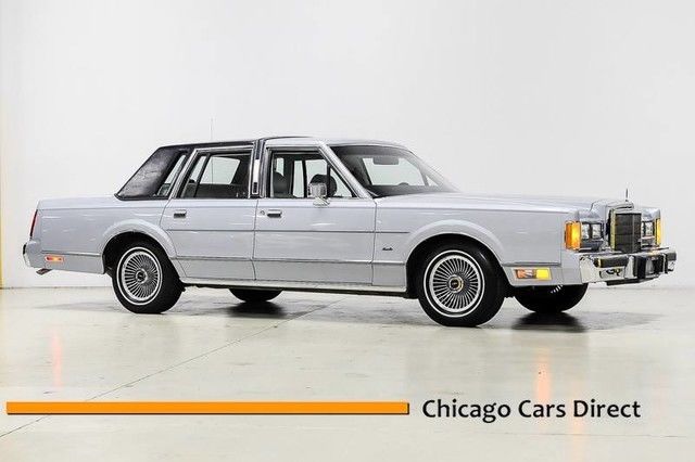 1989 lincoln towncar low miles rare collectors amazingly clean 5.0l v8