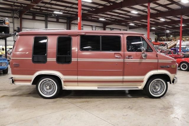 1984 gmc vandura 69157 miles maroon van 6.2l v8 automatic