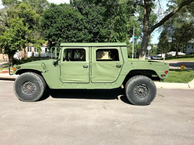 no reserve - hummer h1 / humvee / hmmwv / m998 hard top carc green 6.2l diesel
