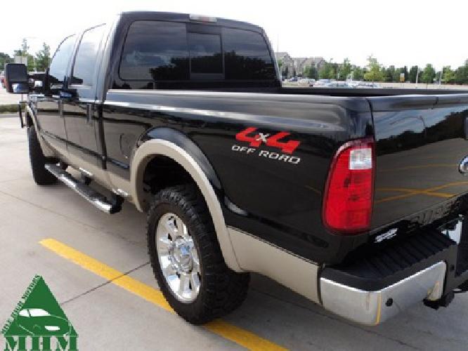 2008 ford f250 crew cab 6.4 powerstroke diesel lariat f 250 harley 4x4 leather d in aurora, co