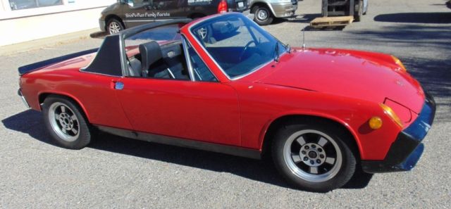 1972 porsche 914 5 sp-arizona rustfree project-been sitting 5 years-runs well
