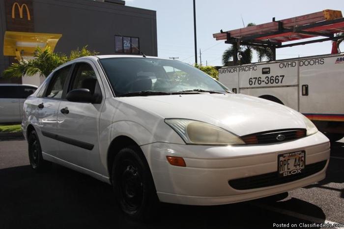 2002 ford focus lx(no&bad credit possible financial "0" down payment available for sale in honolulu, hawaii
