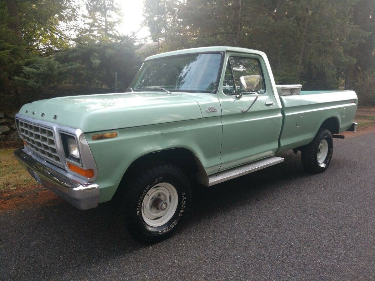 1979 ford f150 4x4 custom 351 v8 auto clean stock worldwide no reserve
