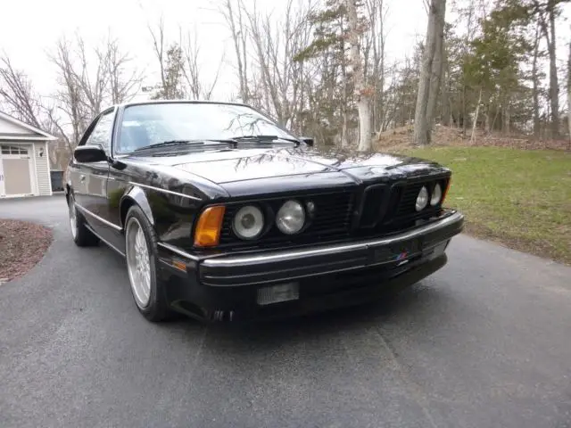 1988 bmw m6 e24 black gray very good condition