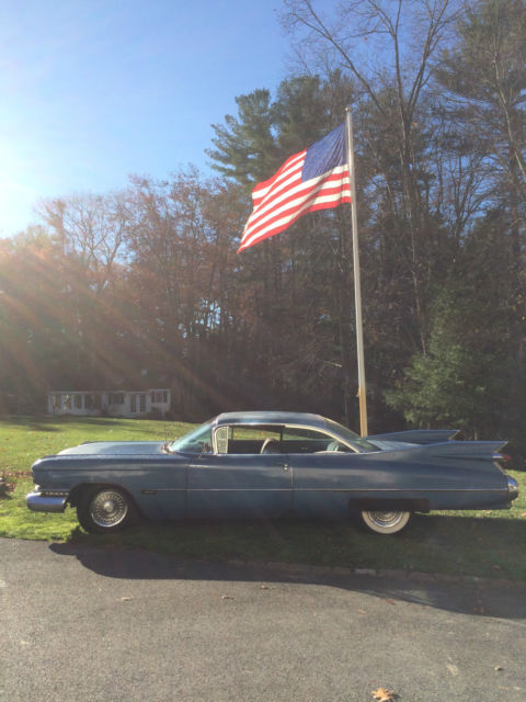 1959 cadillac coupe, 76k miles barn find, runs new, rod or resto