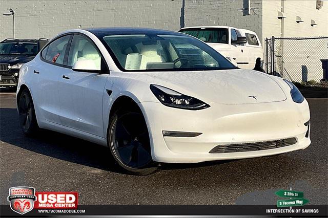 2021 tesla model 3 standard range plus
