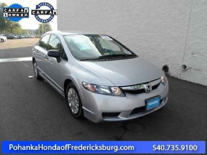 2010 honda civic sdn dx-vp in fredericksburg, va