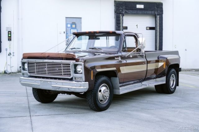 low 51k mile silverado c30 dually 3500 454 camper special original bitcoin