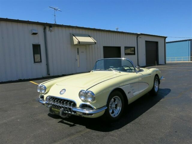 1959 chevrolet corvette, rare colors, sale/trade