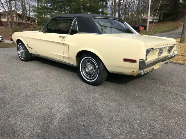 1968 ford mustang c code 289 v8 all original numbers matching runs and drives!!