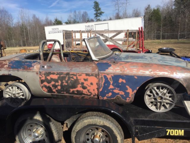 1968 mgc rare! convertibile manual mineral blue! very rare mgc look!!!