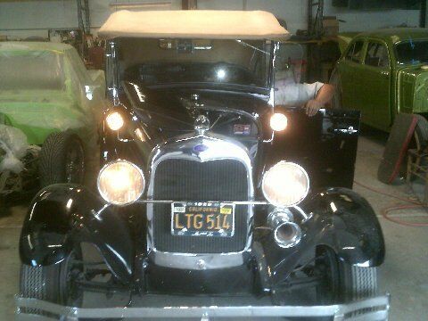 1928 ford phaeton touring sedan