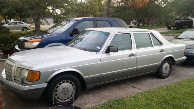 mercedes 1991 350 sdl turbo diesel free shipping within continental us