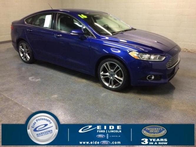 2016 ford fusion titanium titanium 4dr sedan for sale in bismarck, north dakota