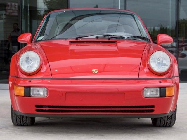1992 porsche 911 america roadster 2,941 miles guards red