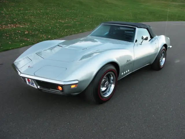 1969 corvette convertible – 427/390, 4-speed, a/c – original unrestored