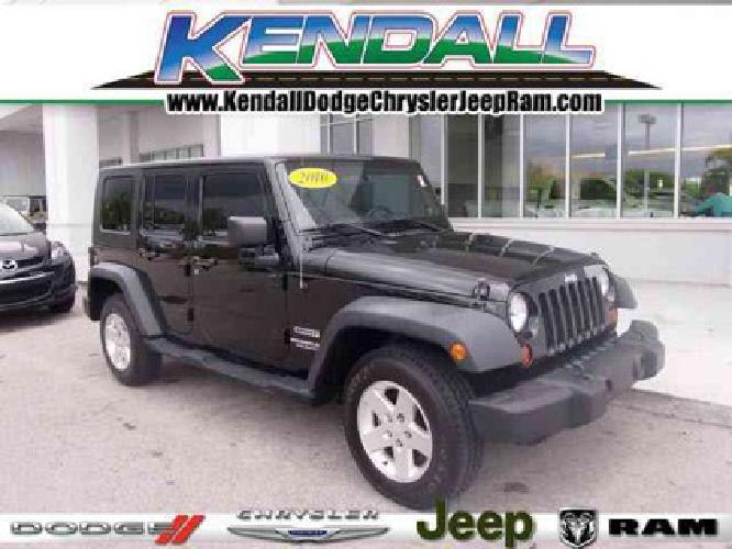 2010 jeep wrangler unlimited sport in kendall, fl