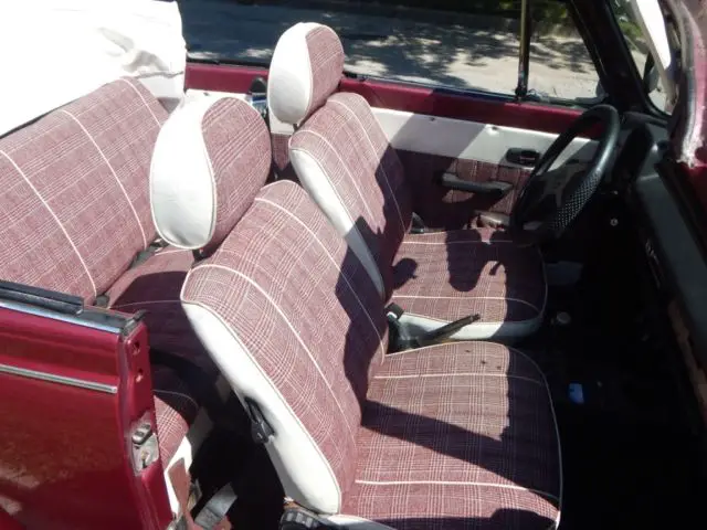 1978 vw super beetle convertible - karmann edition