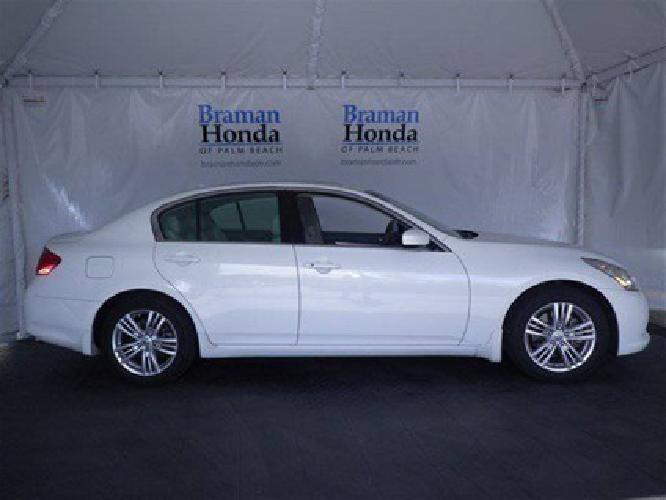 2011 infiniti g25 sedan in greenacres, fl